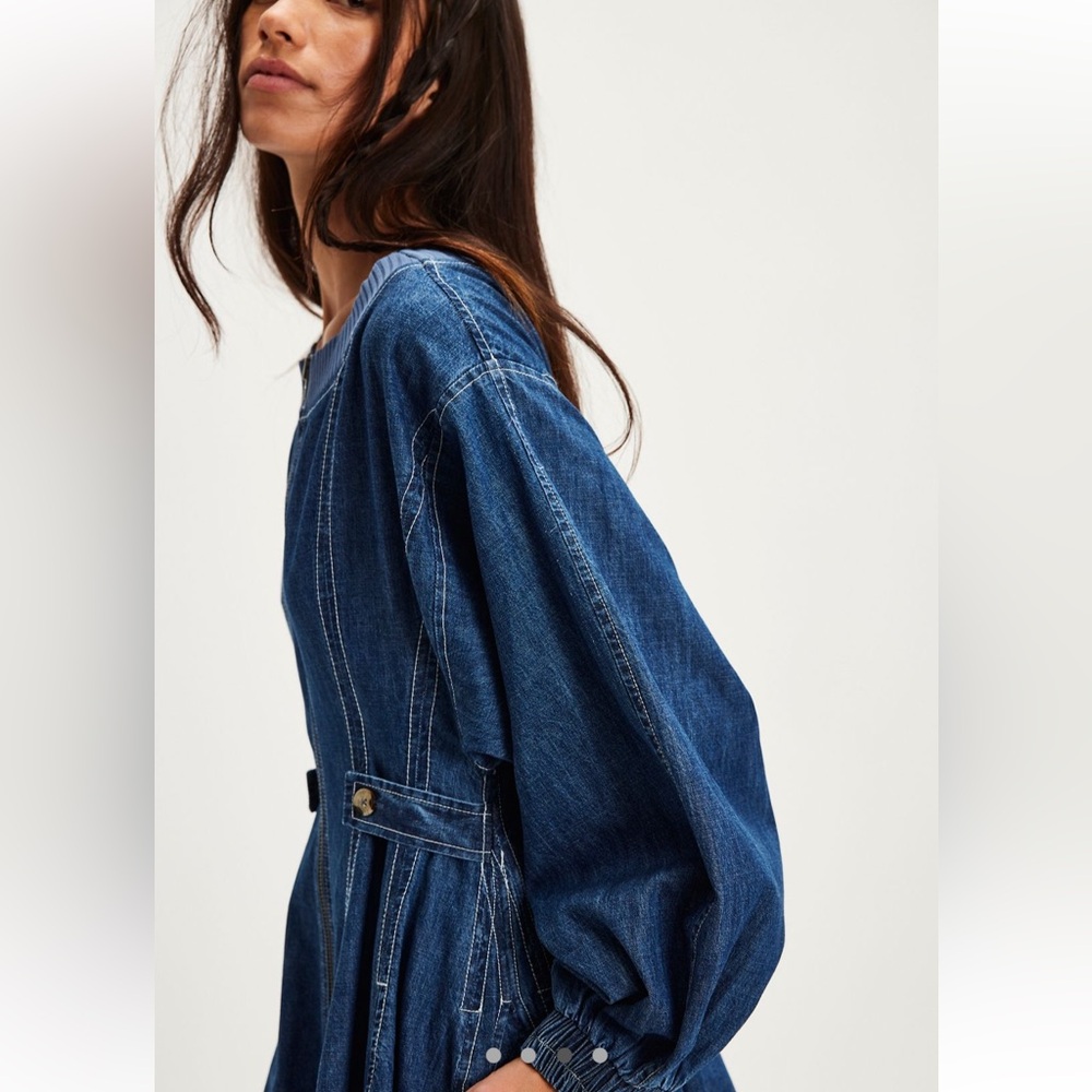 Free people we the free Indy Denim mini dress - Picture 6 of 11